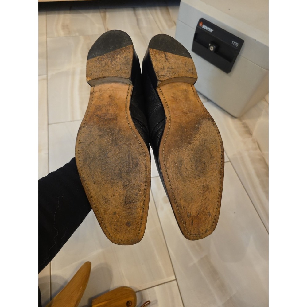 Coach Darin 13 D E04 P712 Leather Dress Shoes Men's Size 13D MADE IN ITALY - Picture 13 of 16